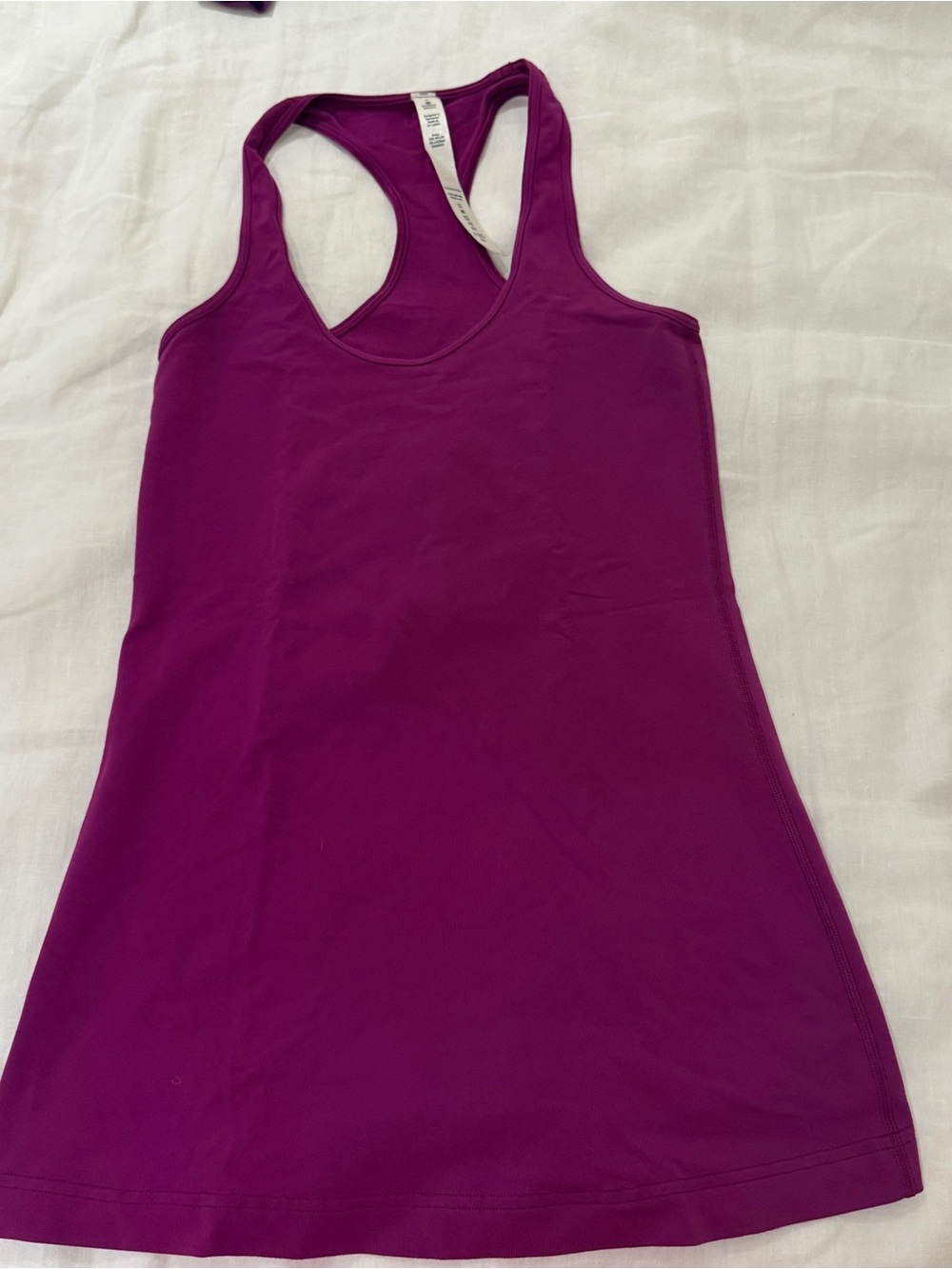 lululemon Vintage Racerback Tank in dark magenta